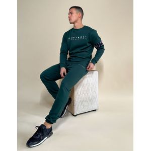 Quotrell Aruba Set Crewneck - Petrol/White S