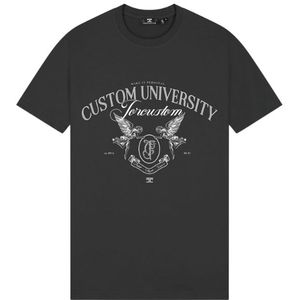 JorCustom Custom Uni Slim Fit T-Shirt - Antraciet XS