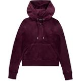 Juicy Couture - Sweatvest - Donkerrood - Fluweel/Nicky Velours