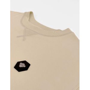 Hex Relax Tee - Sand XXL