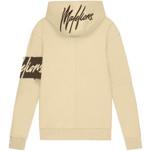 Malelions Women Captain Hoodie - Taupe/Brown L