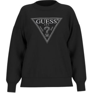 Guess LS CN Leighton Logo Swtr - Jet Black S