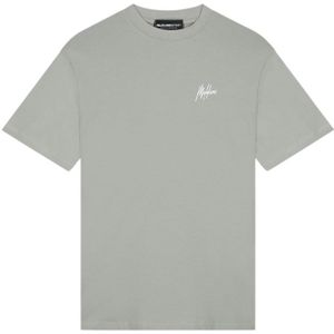 Malelions Sport Oversized Running T-shirt - Light Grey 4XL