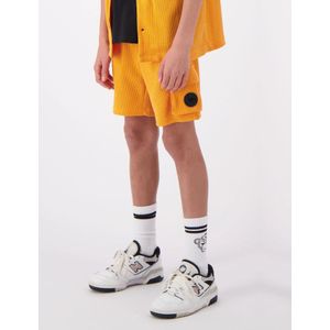 Black Bananas Kids Jr. Waffle Shorts - Orange