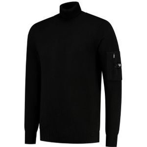 Quotrell Papillon Knitted Sweater - Black