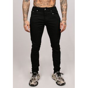 2LEGARE Noah Stretch Jeans - Ultra Zwart 27