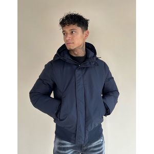 Airforce Bomber Jacket - Dark Navy Blue