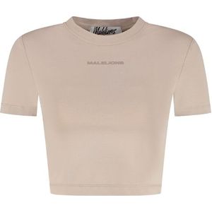 Malelions Women Cropped Top - Clay XS