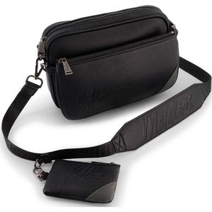 Malelions Clever Messenger Bag - Black/Antra ONE