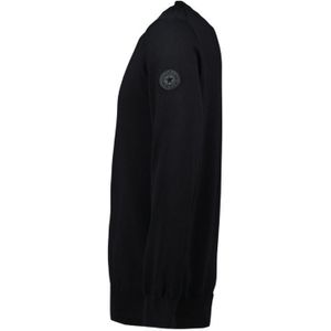 Airforce Knitwear Round Neck - True Black L