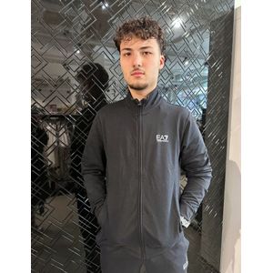 EA7 Zip Tracksuit - Night Blue L