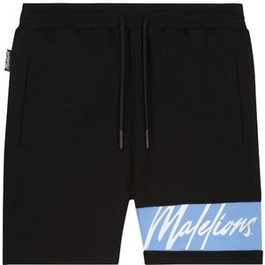 Malelions Captain Short - Black/Vista Blue XS