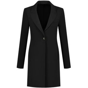 Rhea Blazer Dress - Black 40