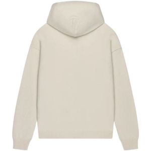 Croyez Fluffy Essence Knit Zip-Hoodie - Cream XXS