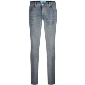 Rich Rebels Rich Rebel Rush Slim Fit Jeans - Grey/Yellow 29