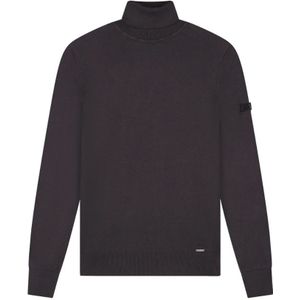 Malelions Knitted Turtleneck - Mulch Brown S