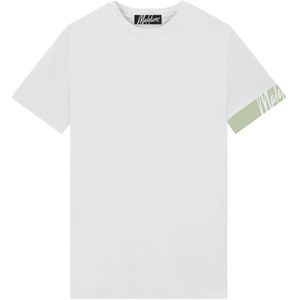 Malelions Captain T-Shirt 2.0 - White/Green XS