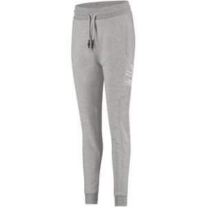 Malelions Women Multi Trackpants - Grey Melange/Off-White