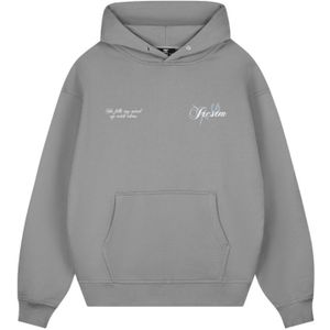 JorCustom Angel Oversized Hoodie - Titanium Grey XS