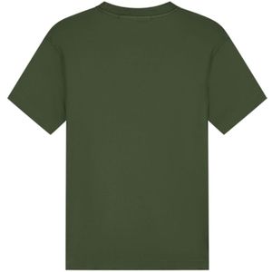 Malelions Mercerized T-Shirt - Army XXS