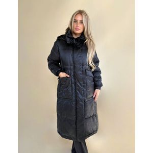 Pinko Insegna Padded Jacket - Nero Limousine S