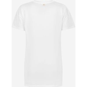 Nikkie Luxe Long T-Shirt - Wit XXS (32)