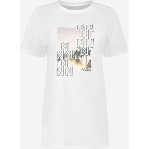 Nikkie Luxe Long T-Shirt - Wit XXS (32)