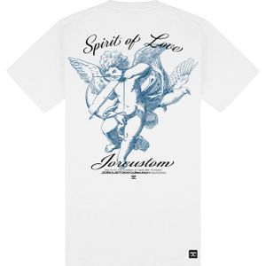 JorCustom Spirit Of Love Slim Fit T-Shirt - White M