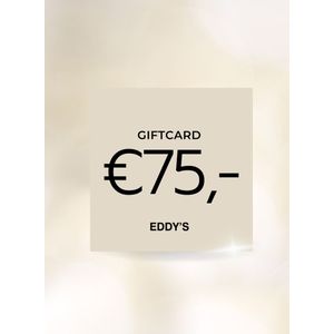EDDY'S Giftcard €75 - In store only ONE