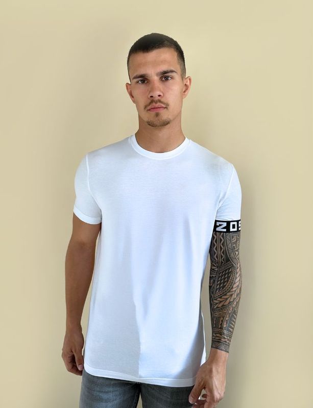 Dsquared2, Heren, Tops, Wit, Maat: XL Katoen,