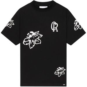 Croyez - Flower T-Shirt - Zwart
