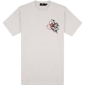 JorCustom LoveAngel Slim Fit T-Shirt - Light Grey XS