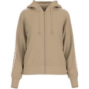 Guess Maryella Full Zip Sweatshirt - Travertine Sand XS