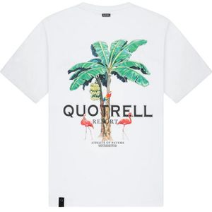 Quotrell Resort T-Shirt - White/Black L