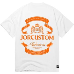 JorCustom KD25 Ribbon Loose Fit tee - White XS