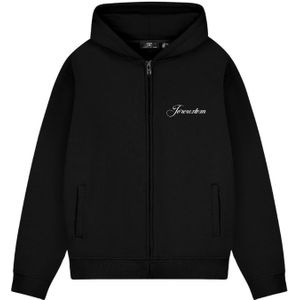 JorCustom Custom Un Fleece Zipped Hoodie - Black XS