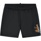 Malelions Kids Split Swim Shorts - Black/Orange