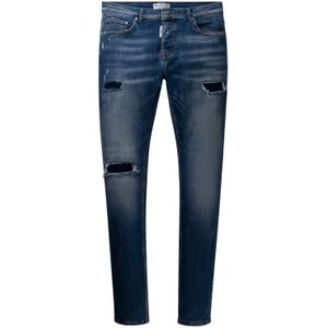 Slim Denim Jeans - Mid Blue 28