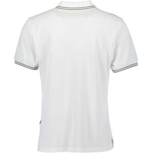 Airforce Polo Double Stripe - White/Paloma Grey XXL