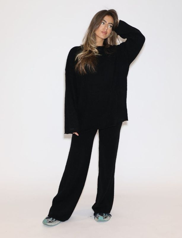 REINDERS - Winnie Wool Sweater - Zwart - Sweater