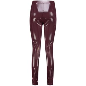 Nikkie Vinyl Pants - Deep Red 40