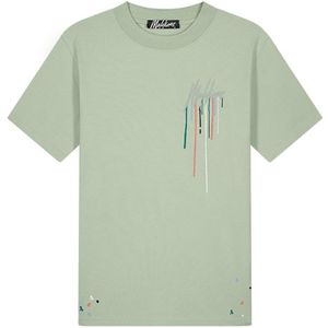 Malelions Painter T-Shirt - Aqua Grey L