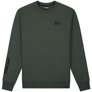 Malelions Sport Counter Sweater - Dark Green