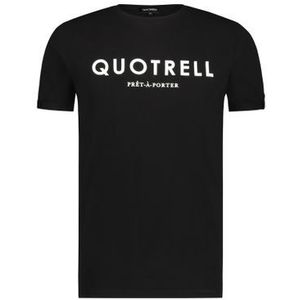 Quotrell Basic T-Shirt - Black/White S