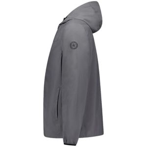 Airforce Lightweight Hooded Jacket - Pewter S