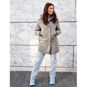 Airforce Women Slimfit Parka - Brindle