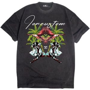 JorCustom PinUp Loose Fit T-Shirt SS24 - Acid Grey S