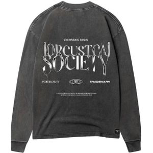JorCustom Women Uncommon Minds LongSleeve Tee - Acid Grey M