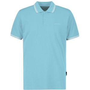 Airforce Polo Double Stripe - Milky Blue M