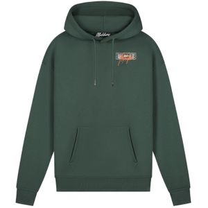 Malelions Oversized Ticket Hoodie - Dark Green M